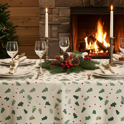 Christmas Tree Tablecloth