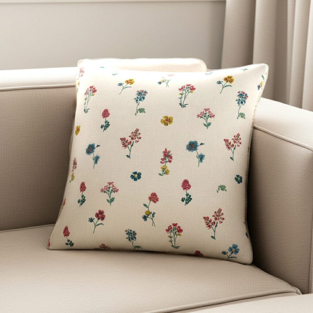 Cath Kidston Sprig Twilight Multi Cushion Cover