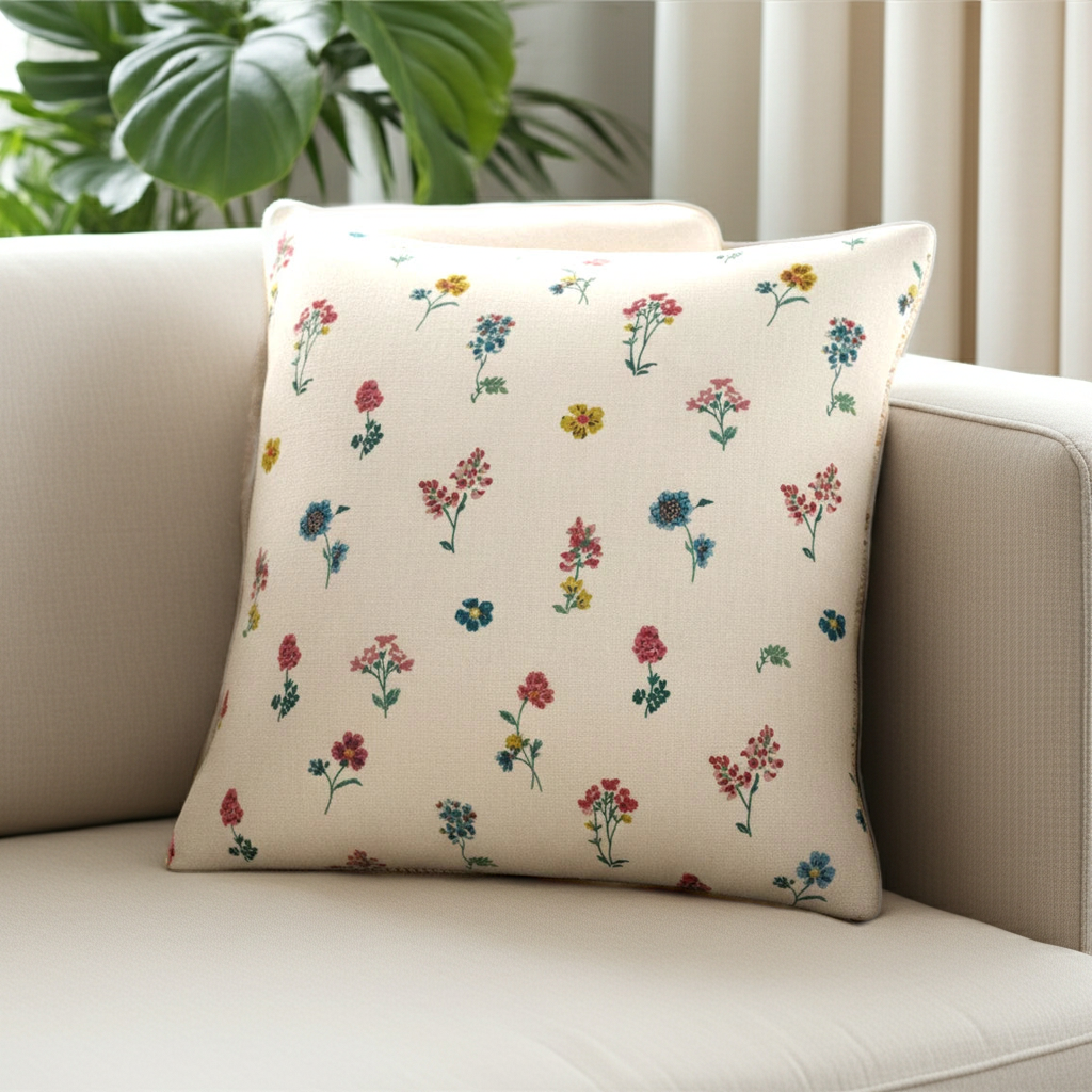 Cath Kidston Sprig Twilight Multi Cushion Cover