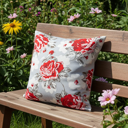 Cath Kidston Rose Bloom Multi Cushion Cover