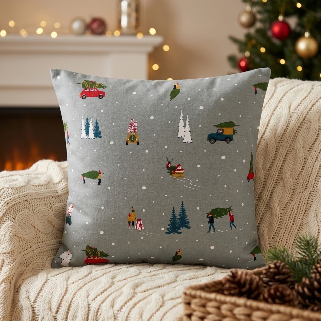 Sophie Allport Home For Christmas Kissenbezug