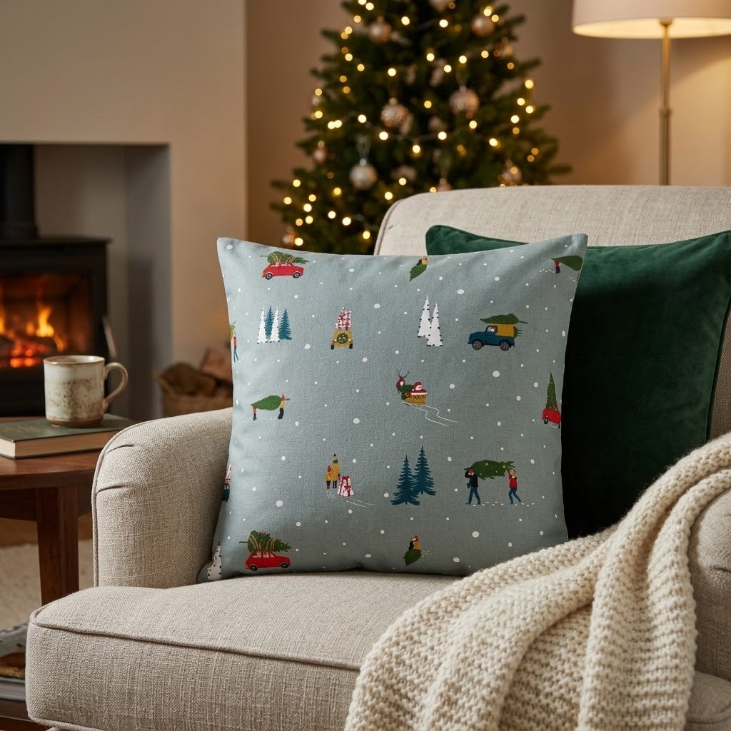 Sophie Allport Home For Christmas Kissenbezug
