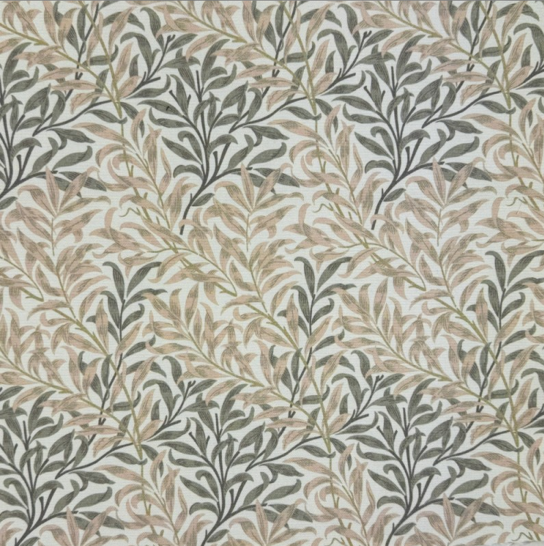 William Morris Willow Bough Natural Coated Tablecloth