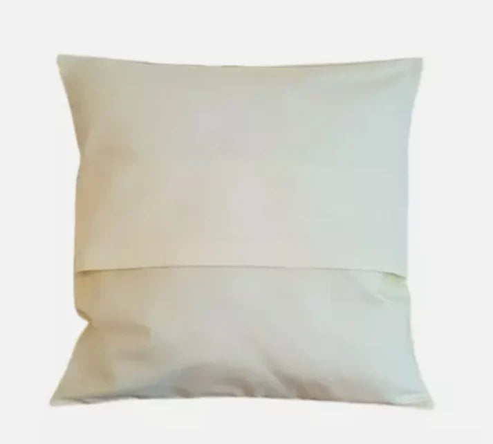 Autumn Leaf Black & Mustard Yellow Cushion Cover