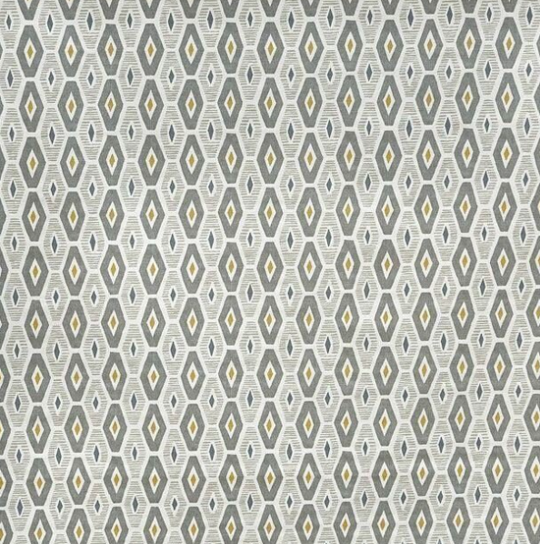 Tischdecke mit modernem Rautenmuster