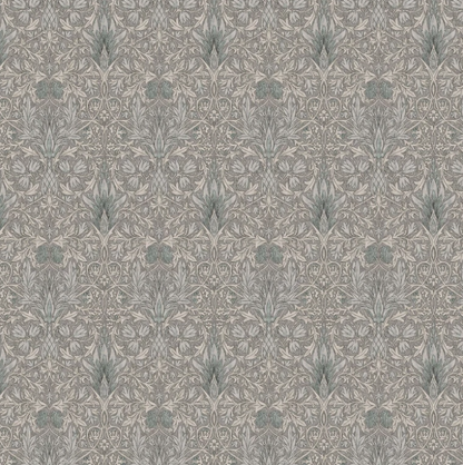 William Morris Snakeshead  Dove Grey Cushion Cover