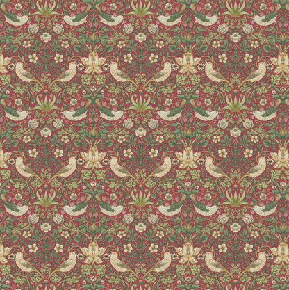 Fodera per cuscino floreale autunnale Cray di William Morris