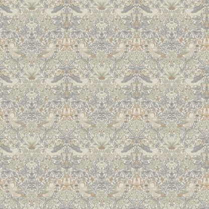 William Morris Strawberry Thief Natural Cushion Cover