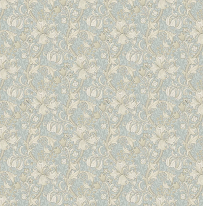 William Morris Golden Lily Floral Pool Cushion Cover