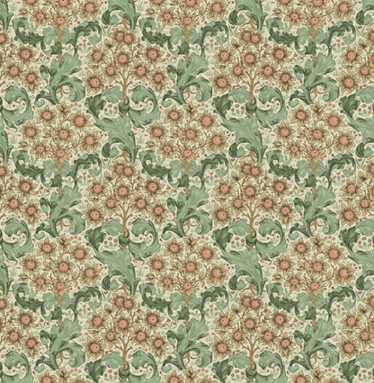 William Morris Orchid Floral Buttercup Cushion Cover