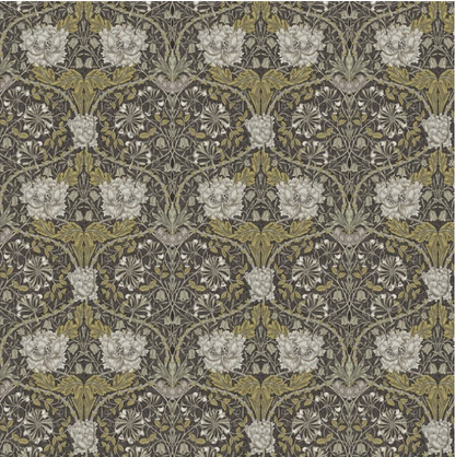 William Morris Kissenbezug mit Herbstblumenmuster