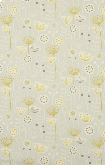 Scandi Floral Bergen Grey Cushion Cover