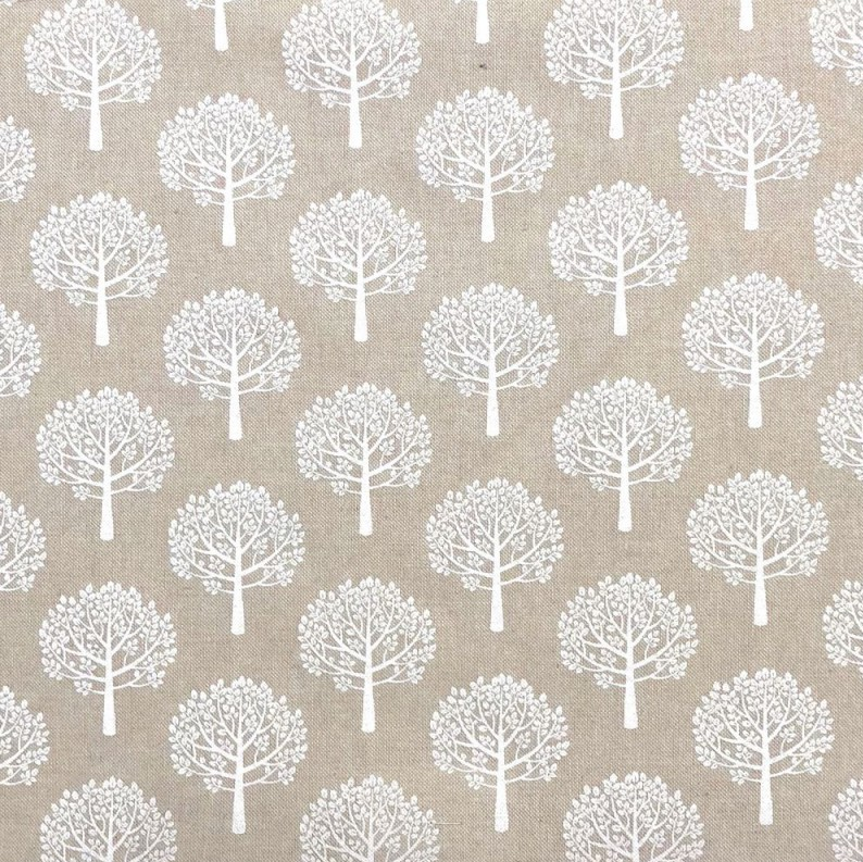 Mulberry Trees White Cushion Cover