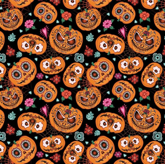 Jekyll & Hyde Pumpkins Halloween Tablecloth