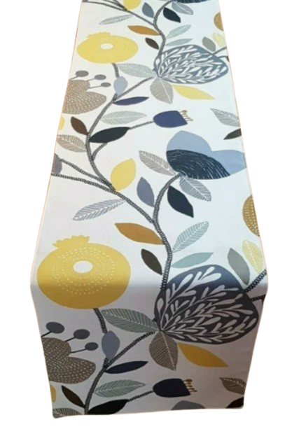 Pomegranate Trail Ochre Table Runner