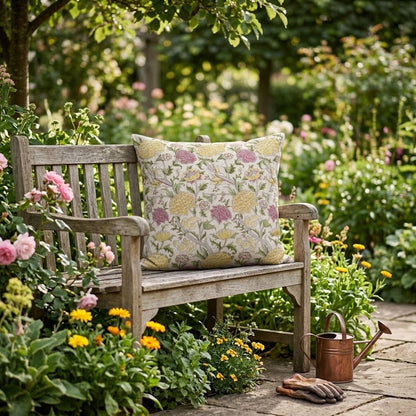 William Morris Cray Floral Stardust Cushion Cover