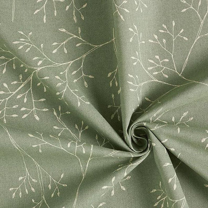 Delicate Branches Light Olive Tablecloth