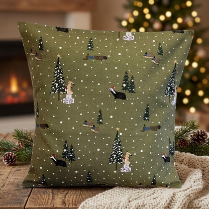 Sophie Allport Festive Forest Christmas Cushion Cover