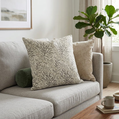 Kissenbezug „Willow Bough“ von William Morris, Naturbeige