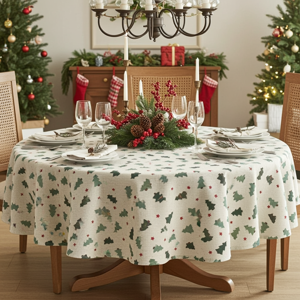 Christmas Tree Tablecloth