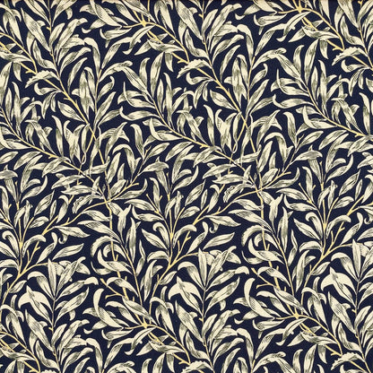 William Morris Willow Bough Navy Blue Tablecloth Round Oval Rectangle Available In Many Sizes