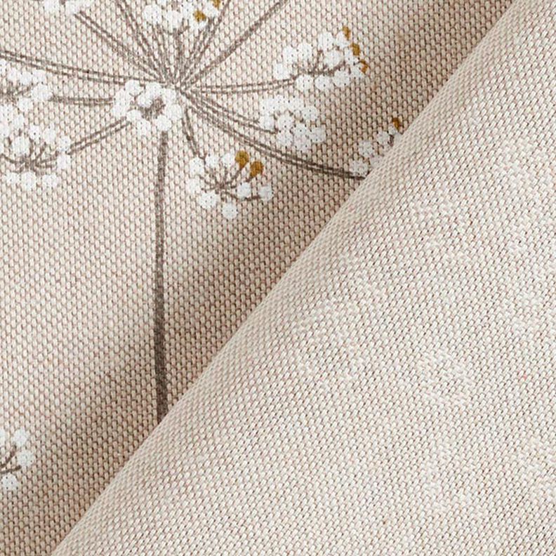 Dandelions Bear Claw Natural Tablecloth