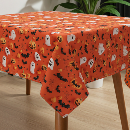 Spookie Cutie Halloween Ghost Tablecloth