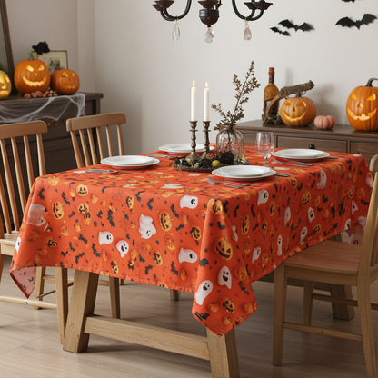 Spookie Cutie Halloween Ghost Tablecloth