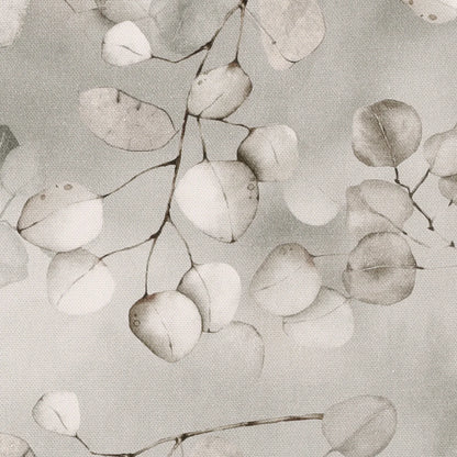 Tischdecke „Graue skandinavische Blätter“ von Lunaria