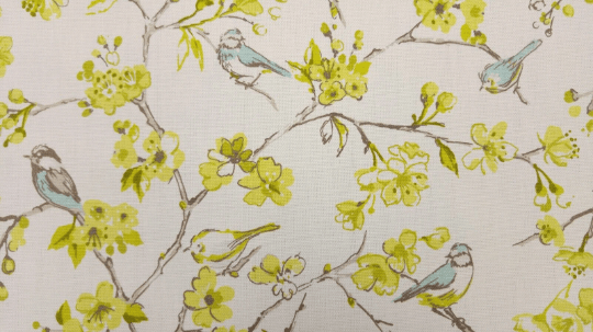 Bird Citrus Flower Blossom Cushion Covers - CushionCoverAndDecor