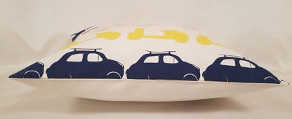 Cars Bus Childrens Cushion Cover - CushionCoverAndDecor