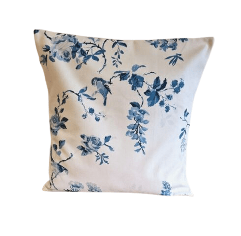 Cath Kidston Birds And Roses Blue Cushion Cover - CushionCoverAndDecor