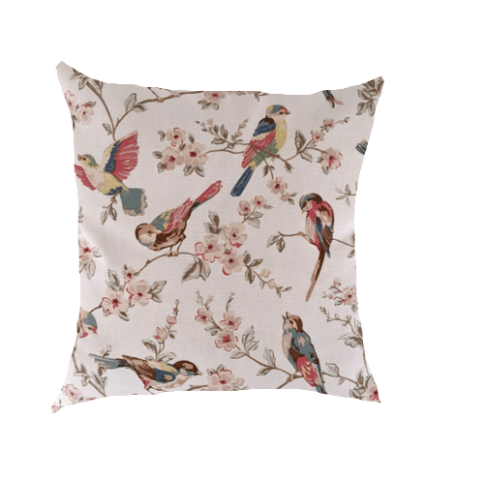 Cath Kidston British Birds Cushion Cover , Birds Floral Pillow cover - CushionCoverAndDecor