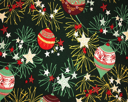 Christmas Baubles Tablecloth - CushionCoverAndDecor