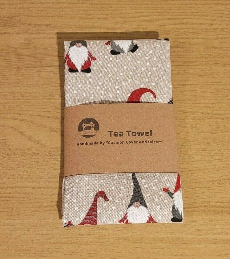 Christmas Cotton Kitchen Tea Towel - CushionCoverAndDecor