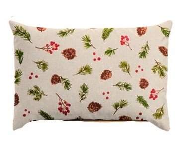 Christmas Cushion Cover , Winter Twigs Pillow cover , Twigs Pillow , Cushion Cover UK 10" 12" 14" 16" 17" 18" 20" 22" 24" 26" - CushionCoverAndDecor