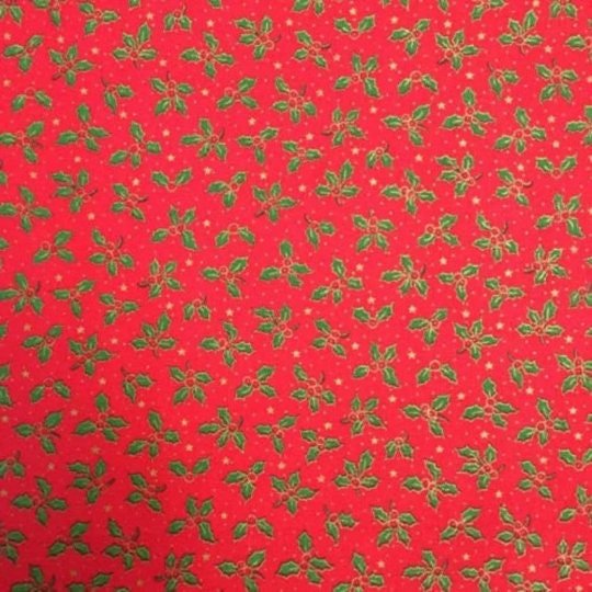 Christmas Holly Tablecloth , Holly Napkins , Christmas Holly Red Tablecloth , Holly Tablecloth , Tablecloth UK - CushionCoverAndDecor