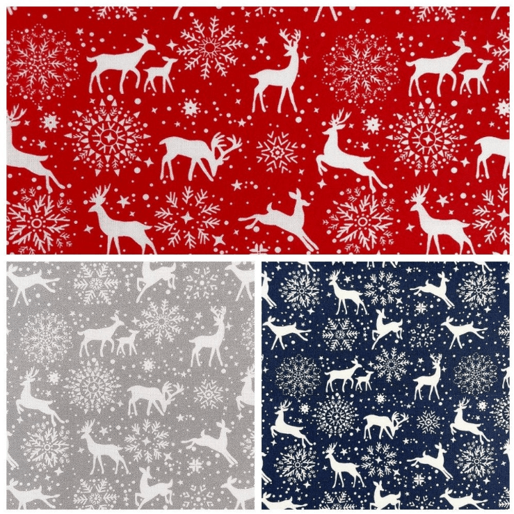 Christmas Reindeer Tablecloth Available In Many Sizes - CushionCoverAndDecor