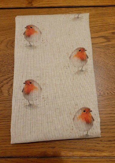 Christmas Robin Tea Towel Kitchen Towel - CushionCoverAndDecor