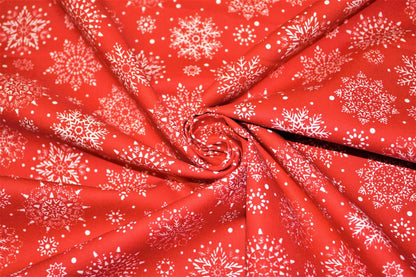 Christmas Snowflake Tablecloth Available In Many Sizes - CushionCoverAndDecor