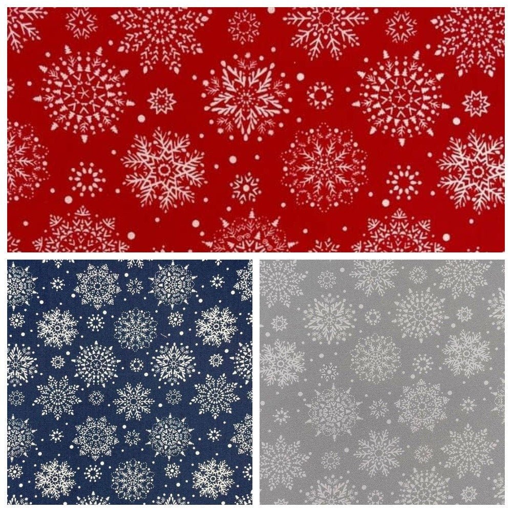 Christmas Snowflake Tablecloth Available In Many Sizes - CushionCoverAndDecor