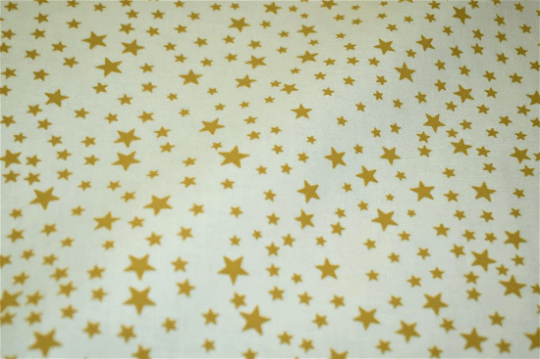 Christmas Stars Ivory Gold Tablecloth Available In Many Sizes - CushionCoverAndDecor