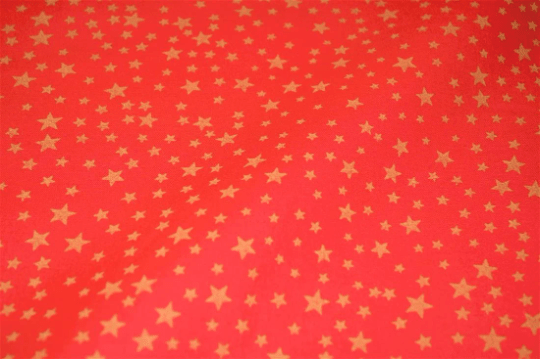 Christmas Stars Red Gold Tablecloth Available In Many Sizes - CushionCoverAndDecor