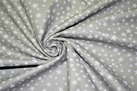 Christmas Stars Silver Grey Tablecloth Available In Many Sizes - CushionCoverAndDecor