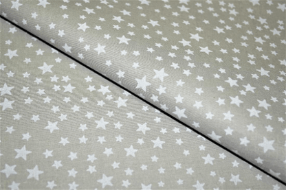 Christmas Stars Silver Grey Tablecloth Available In Many Sizes - CushionCoverAndDecor