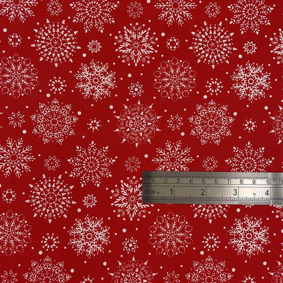 Christmas Table Runner Snowflake , Christmas Napkin Red , Grey , Blue 36" 48" 54" 60" 64" 72" 84" 96" 104" Handmade - CushionCoverAndDecor