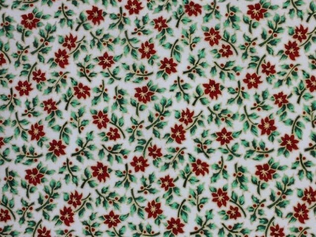 Christmas Tablecloth , Mini Christmas Poinsettia Tablecloth , Poinsettia Tablecloth , Tablecloth UK - CushionCoverAndDecor