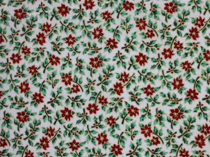 Christmas Tablecloth , Mini Christmas Poinsettia Tablecloth , Poinsettia Tablecloth , Tablecloth UK - CushionCoverAndDecor