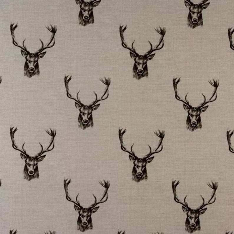 Christmas Tea Towels , Kitchen Towels Stags Head , Stags , Wildlife Design Fryetts 100% Cotton Handmade - CushionCoverAndDecor