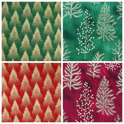 Christmas Tree Cushion Cover , Red Pillow cover , Green Christmas Cushion Cover 10" 12" 14" 16" 17" 18" 20" 22" 24" 26" - CushionCoverAndDecor